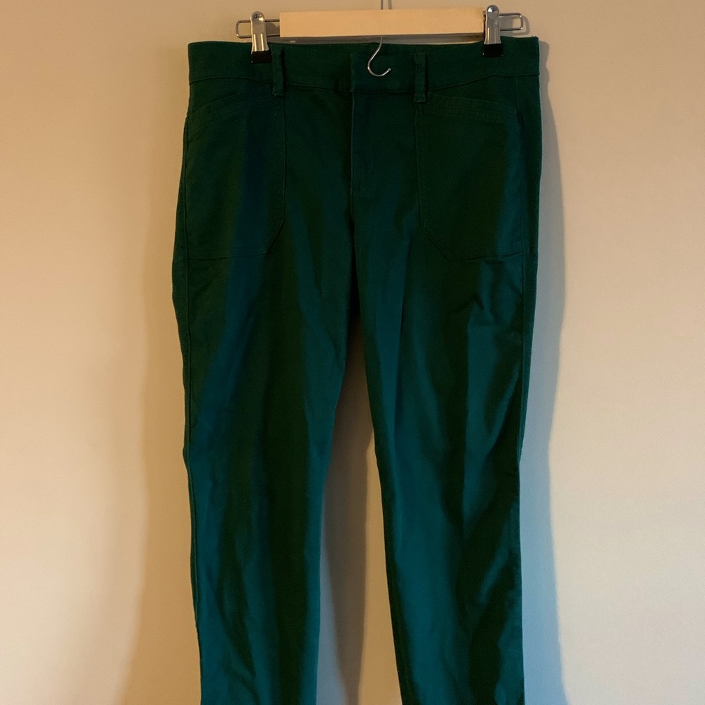 Old navy teal pixie pants size 8